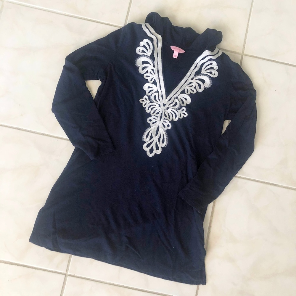 Lilly Pulitzer Shel Hooded Cover Up